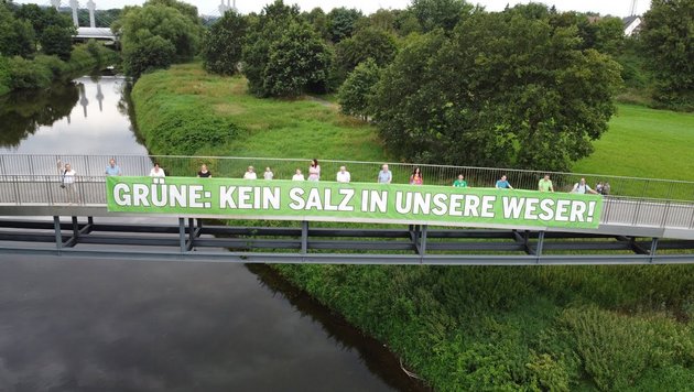 DIE GRÜNEN in Bad Oeynhausen: Kein Salz in unsere Weser