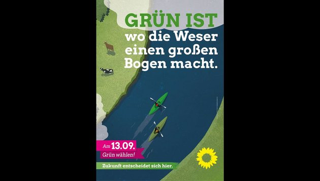 Wir lassen uns die Weser nicht versalzen! Grüner Flashmob am 25.07.2020